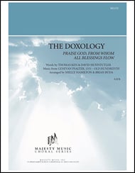 The Doxology SATB choral sheet music cover Thumbnail